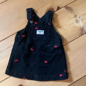 Oshkosh bib skirt - 12mo
